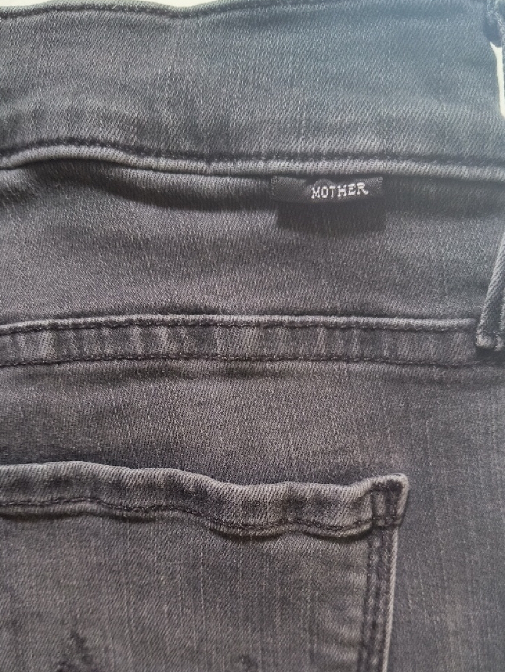 MOTHER The Weekender Fray Flare Jeans In Lighting Up Lantern Size 28 - Picture 6 of 6